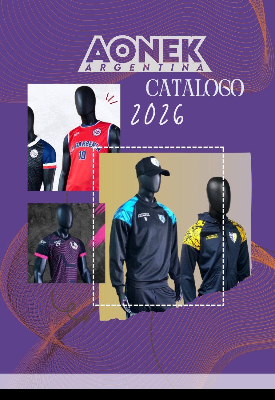 Catálogo AONEK Argentina 2026